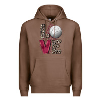 Chestnut love volleyball Premium Hoodie - FaDigitalArtStudio