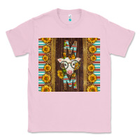 Bubblegum Pink Western Baby Calf Mom Classic Tee - LillyAllenDesigns