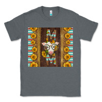 Charcoal Heather Western Baby Calf Mom Classic Tee - LillyAllenDesigns
