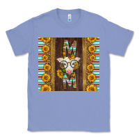 Colony Blue Western Baby Calf Mom Classic Tee - LillyAllenDesigns