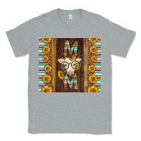 Heather Grey Western Baby Calf Mom Classic Tee - LillyAllenDesigns