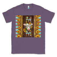 Lavender Western Baby Calf Mom Classic Tee - LillyAllenDesigns