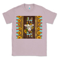 Lilac Western Baby Calf Mom Classic Tee - LillyAllenDesigns
