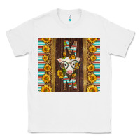 White Western Baby Calf Mom Classic Tee - LillyAllenDesigns