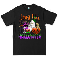 Black long live halloween Premium Tee - NancyCooperArtShop