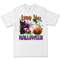 White long live halloween Premium Tee - NancyCooperArtShop