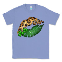 Colony Blue St. Patricks Day Leopard Lips Classic Tee - Bettercallsaul