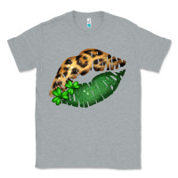 Heather Grey St. Patricks Day Leopard Lips Classic Tee - Bettercallsaul