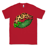 Red St. Patricks Day Leopard Lips Classic Tee - Bettercallsaul