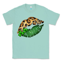Seafoam St. Patricks Day Leopard Lips Classic Tee - Bettercallsaul