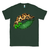 Sports Green St. Patricks Day Leopard Lips Classic Tee - Bettercallsaul