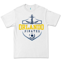 White Orlando pirates, ball Premium Tee - tuanDangUi