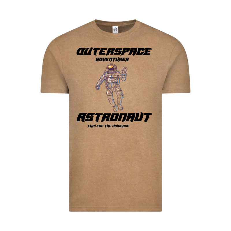 Outer Space Adventurer Astronaut Vintage Tee by Bettercallsaul | Teevron