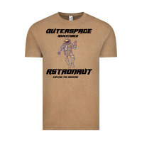 Vintage Coffee Outer Space Adventurer Astronaut Vintage Tee - Bettercallsaul