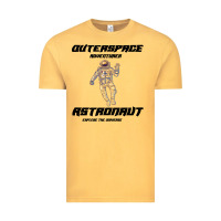 Vintage Mustard Outer Space Adventurer Astronaut Vintage Tee - Bettercallsaul
