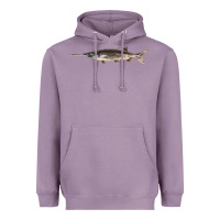 Lavender Paddlefish Illustrations, Heavyweight Hoodie - LillyAllenDesigns