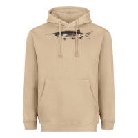 Mushroom Paddlefish Illustrations, Heavyweight Hoodie - LillyAllenDesigns