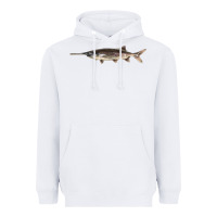 White Paddlefish Illustrations, Heavyweight Hoodie - LillyAllenDesigns
