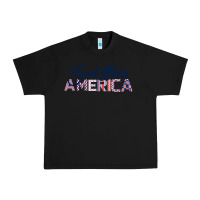 Black God Bless America Urban Heavy Tee - Bettercallsaul