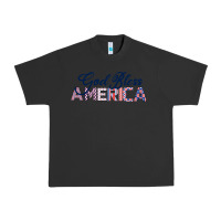 Pigment Black God Bless America Urban Heavy Tee - Bettercallsaul
