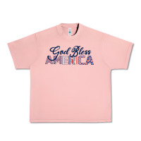 Salmon God Bless America Urban Heavy Tee - Bettercallsaul