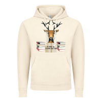 Vintage Artic Yes Mama I Am Studying Right Now, Deer Vintage Hoodie - Bettercallsaul