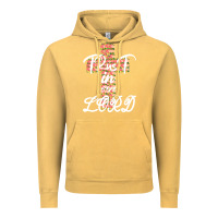 Vintage Mustard Trust In The Lord Vintage Hoodie - Bettercallsaul