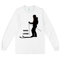 White nighttime ski adventure Long Sleeve Tee - tuanDangUi
