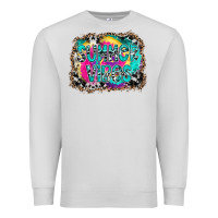 Dove Grey Summer Vibes Premium Sweatshirt - CowhideDigitalArt
