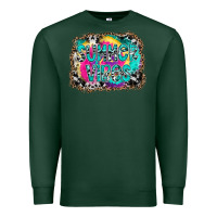 Sports Green Summer Vibes Premium Sweatshirt - CowhideDigitalArt