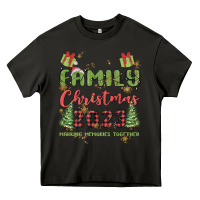 Asphalt custom family christmas 2023 marking memories toge Heavy Core Tee - MaliasSmallBusiness