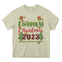Mossy custom family christmas 2023 marking memories toge Heavy Core Tee - MaliasSmallBusiness