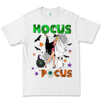 White hocus pocus with witch Premium Tee - NancyCooperArtShop
