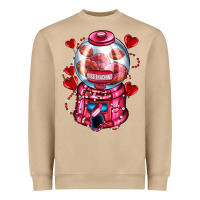 Mushroom kiss  machine  olivia Heavyweight Sweatshirt - OliviaCreatesArt