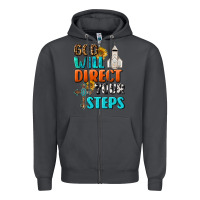 Smoke God Will Direct Your Steps Zipper Hoodie - BundleAndBundleShop