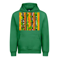 Emerald st patricks shamrock with cowhide Urban Hoodie - Artiststas