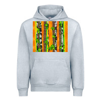 Heather Grey st patricks shamrock with cowhide Urban Hoodie - Artiststas