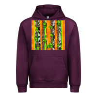 Mauve Wine st patricks shamrock with cowhide Urban Hoodie - Artiststas