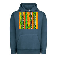 Pigment Midnight Navy st patricks shamrock with cowhide Urban Hoodie - Artiststas