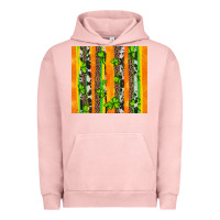 Pigment Salmon st patricks shamrock with cowhide Urban Hoodie - Artiststas