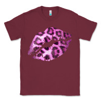 Burgundy Pink Leopard Lips Classic Tee - Bettercallsaul