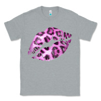Heather Grey Pink Leopard Lips Classic Tee - Bettercallsaul