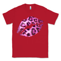 Red Pink Leopard Lips Classic Tee - Bettercallsaul