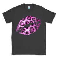 Pink Leopard Lips Classic Tee | Teevron