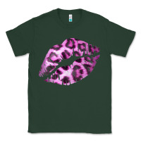Sports Green Pink Leopard Lips Classic Tee - Bettercallsaul