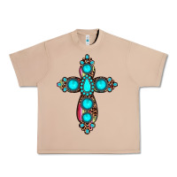 Burro gemstone cross Urban Heavy Tee - JahusDesignShop