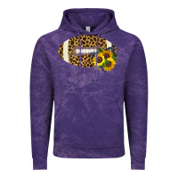 Cloud Purple Leopard Print Footbal Vintage Hoodie - Bettercallsaul