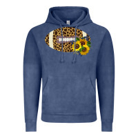 Vintage Denim Leopard Print Footbal Vintage Hoodie - Bettercallsaul