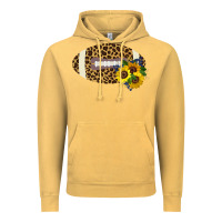 Vintage Mustard Leopard Print Footbal Vintage Hoodie - Bettercallsaul