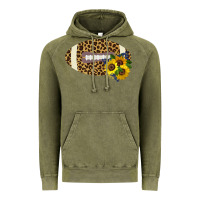 Vintage Olive Leopard Print Footbal Vintage Hoodie - Bettercallsaul